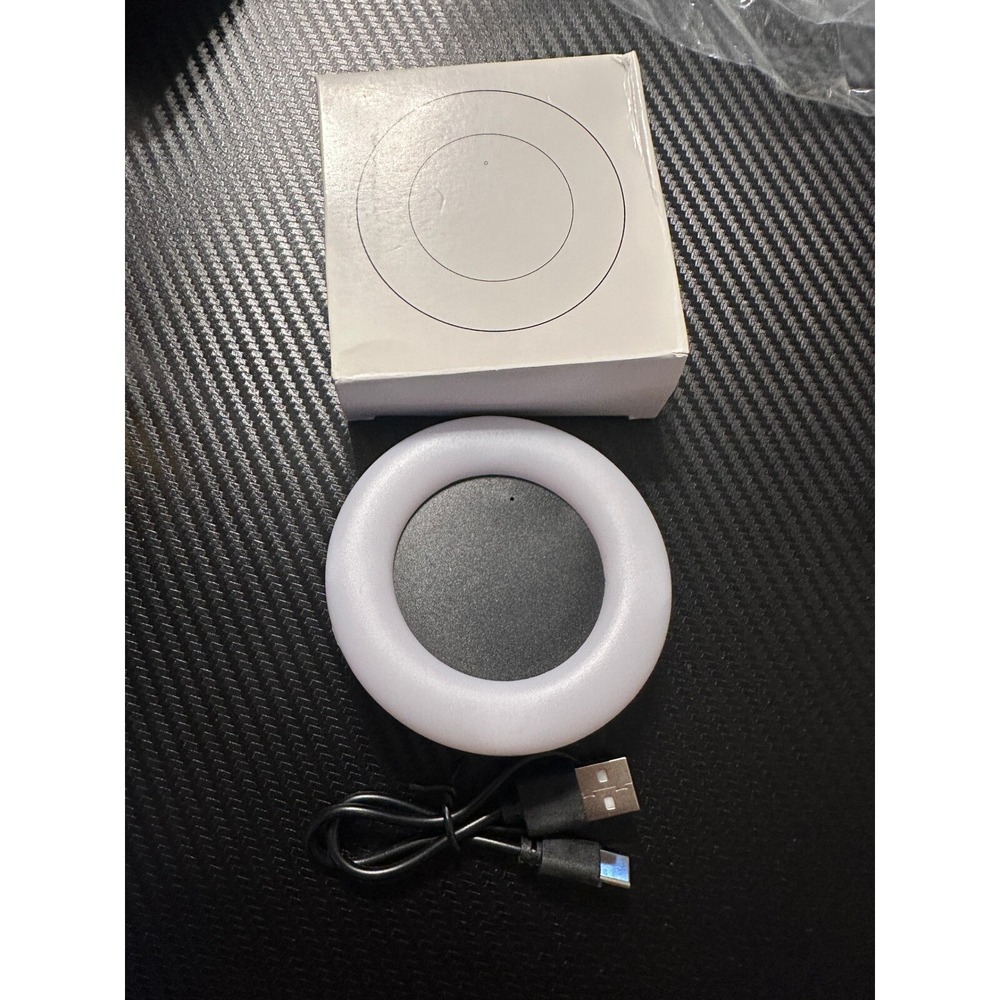 Selfie Ring Light Portable Clip On Photography Lighting USB Rechargeable